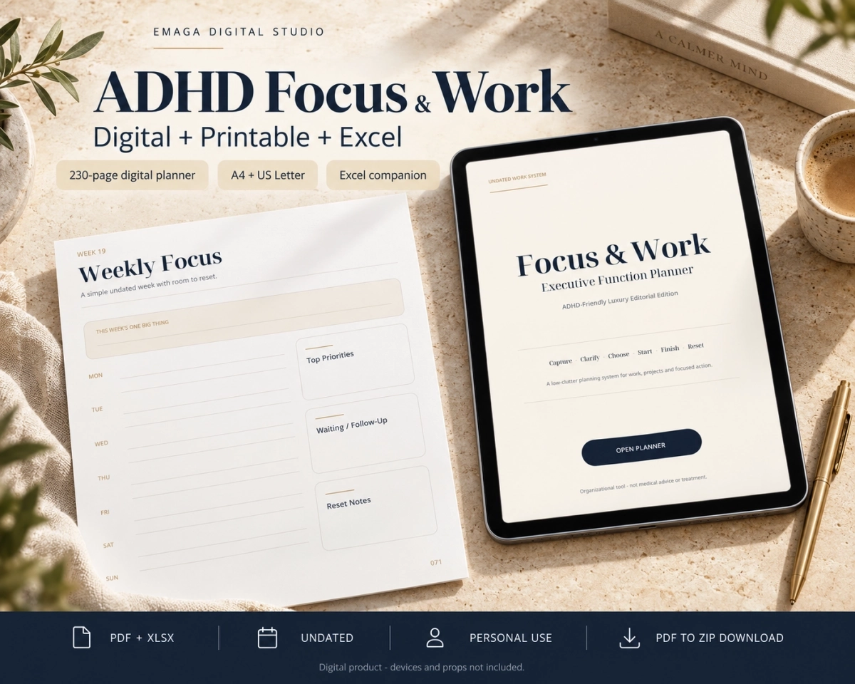 Focus & Work Planner