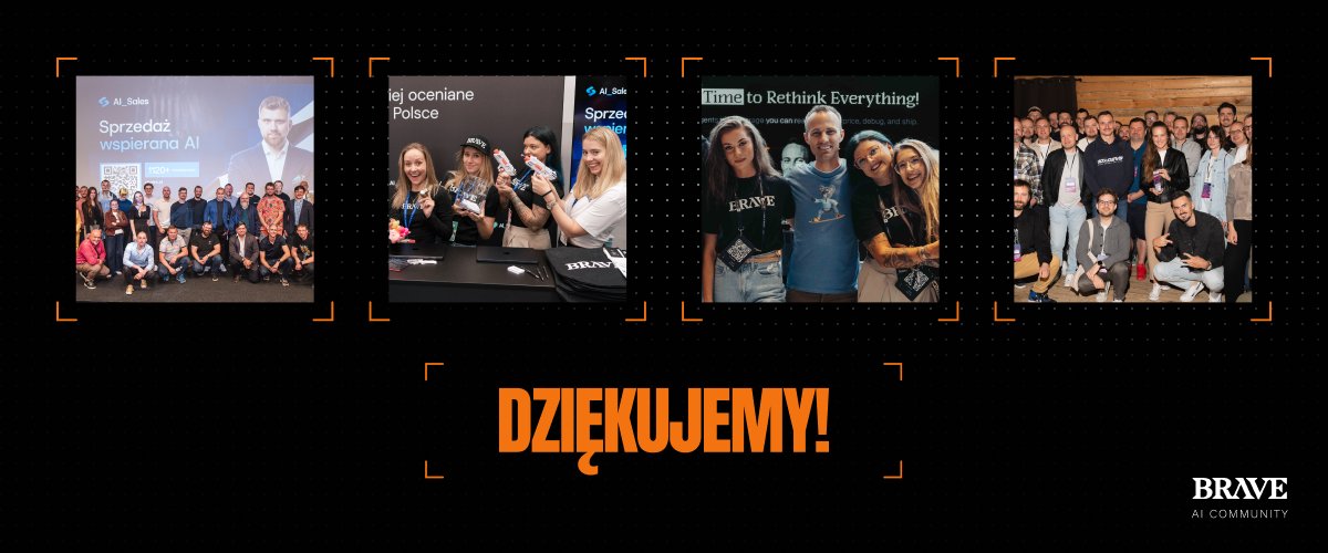 kolarz zdjęć z różnych wydarzeń BRAVE